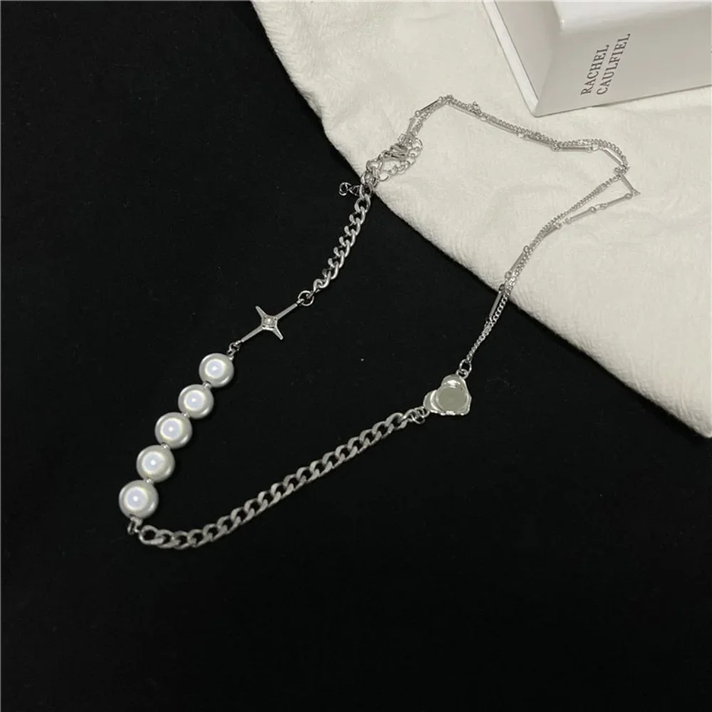 Star and Pearls Necklace - Picture 1 of 9
